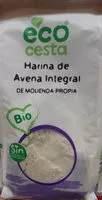 Mängden socker i Harina de Avena Integral