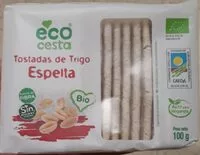 Mängden socker i Tostadas de trigo espelta
