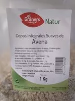 Mängden socker i Copos integrales suaves de avena