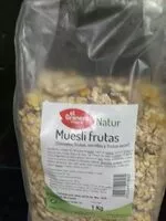 Mängden socker i Muesli frutas