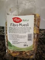 Mängden socker i Fibromuesli