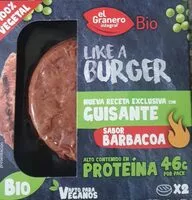 Mängden socker i Hamburguesa Bio