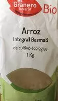Mängden socker i Arroz integral Basmati cultivo Ecologico
