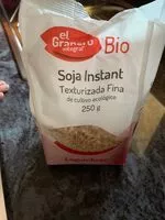 Mängden socker i Soja instant texturizada fina