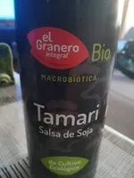 Mängden socker i Tamari Salsa de Soja