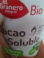 Mängden socker i Cacao soluble