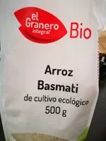 Mängden socker i Arroz basmati ecologico