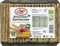 Mängden socker i Tostadas Trigo Sarraceno