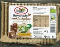Mängden socker i Biotostadas con castañas