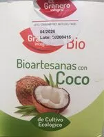 Mängden socker i Bioartesanas con coco