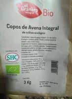 Mängden socker i Copos de avena integral