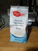 Mängden socker i Harina de trigo integral de cultivo ecológico