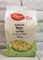 Mängden socker i Bolitas de Maiz con miel