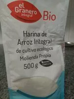 Mängden socker i Harina de arroz integral
