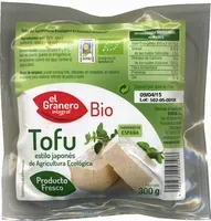 Mängden socker i Tofu estilo japonés de agricultura ecológica