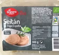 Mängden socker i Seitan de trigo espelta