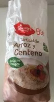 Mängden socker i Tortitas de arroz y centeno