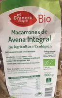 Mängden socker i Macarrones avena integral