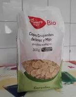 Mängden socker i Copos crujientes de arroz y mijo