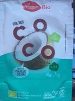 Mängden socker i Coco el granero bio