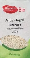 Mängden socker i Arroz integral hinchado