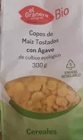 Mängden socker i Copos de maiz tostado con agave