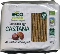 Mängden socker i Tostadas con castaña