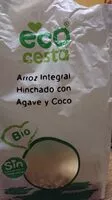 Mängden socker i Arroz integral hinchado con agave y coco