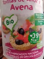 Mängden socker i Tortitas de arroz y avena