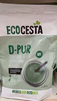 Mängden socker i Ecocesta S. alimento Dtox Chlorella Spirulina Kale