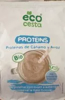 Mängden socker i Proteins proteinas de cañamo y arroz