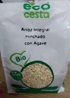 Mängden socker i Arroz hinchado integral con agave
