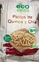 Mängden socker i Palitos de quinoa y chía