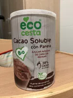 Mängden socker i Cacao soluble con panela