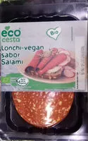 Mängden socker i Lonchi-vegan sabor salami