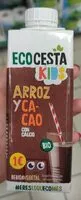 Mängden socker i Bebida de arroz y cacao
