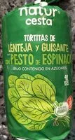 Mängden socker i Tortitas de lenteja y guisante