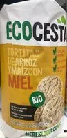 Mängden socker i Tortitas de arroz y maiz con miel