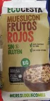 Mängden socker i Muesli con frutos rojos sin gluten