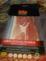 Mängden socker i Jamon serrano reserva raza duroc