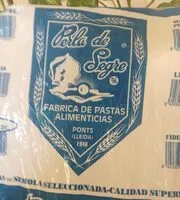 Mängden socker i Pastas la perla de segre