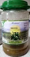 Mängden socker i Aceitunas verdes rota con pasta de pimiento