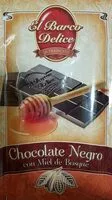 Mängden socker i Chocolate negro con miel de bosque