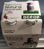Mängden socker i Yogur líquido natural azucarado
