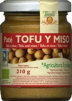 Mängden socker i Paté vegetal de tofu y miso