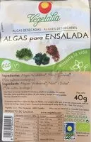 Mängden socker i Algas para ensalada