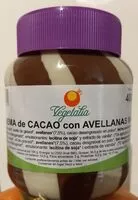 Mängden socker i Crema de cacao con avellanas mixta