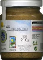 Mängden socker i Paté vegetal  de tofu y algas