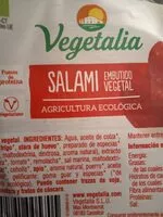 Mängden socker i Salami embutido vegetal