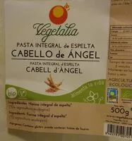 Mängden socker i Pasta integral espelta cabello de ángel